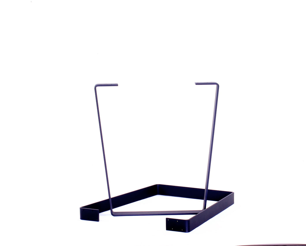 Wide Top Trapezoid Desk Legs/Flat Steel