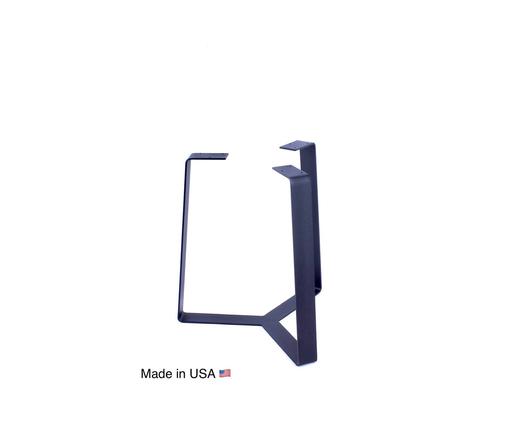 Wide Bottom Trapezoid Cross Base/3 Leg Table Base