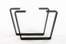 Wide Top Trapezoid Coffee Table Legs/Light Duty