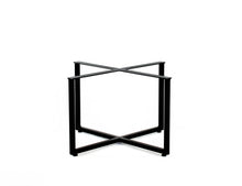 Square Tubing Cross Base/Coffee Table