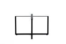 Square Tubing Cross Base/Coffee Table